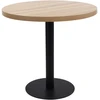 Bistro staliukas, šviesiai rudos spalvos, 80cm, MDF