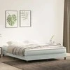 Box Spring Lova be čiužinio Šviesiai pilka 180x220 cm aksomas