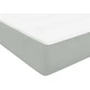 Box Spring Lova su čiužiniu Šviesiai pilka 90x210 cm Velvet
