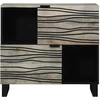 Bufetas Balta 80 x 33 x 75 cm mango medienos masyvas