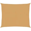 Burė nuo saulės, smėlio, 2,5x3m, HDPE, 160g/m², stačiakampė
