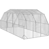 Chicken Run 2,5x6x2,25 m cinkuotas plienas