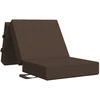 Čiužinys Sulankstomas Sofos Lova 75 x 67 x 45 cm Taupe