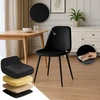 Clp Trading Mville 2 valgomojo kėdžių komplektas CLP Maryam, aksominės