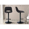 Clp Trading Barhocker Camden velvetas juodas