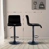 Clp Trading Mville Baro kėdė Hoover, aksominė, juoda