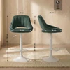 Clp Trading Mville Baro kėdė Milet Velvet žalia