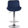 Clp Trading Mville 2 baro kėdžių komplektas "Lentini velvet chrome