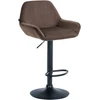 Clp Trading Mville Baro kėdė Braga aksominė juoda