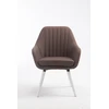 Clp Trading Kėdė Florian Fabric ruda, balta