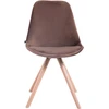 Clp Trading Mville Lankytojų kėdė Toulouse velvet round natura
