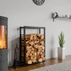 Clp Trading Mville Malkų stovas CLP Keri V2 25x60x100, juodas metalas