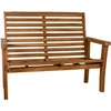 Clp Trading Mville Atlošiamas tikmedžio suoliukas Nicosia 150 cm