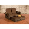 Clp Trading Mville Sofa Ancona, viržių ruda, 5 mm