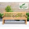 Mville Clp Trading Teakmedžio suolas Florida 180 cm