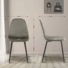Clp Trading Mville Valgomojo kėdė Napier Velvet