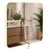 Clp Trading Vonios veidrodis Ariva 80x60 cm