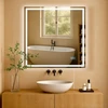 Clp Trading Vonios veidrodis Jaffrey 80x80 be Bluetooth