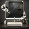 Clp Trading Vonios veidrodis Jericho 80x80 su „Bluetooth“