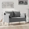 Clp Trading Mville Dvivietė sofa Ziden, audinys