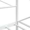 Dieninė lova be čiužinio Balta 90x200 cm Plienas