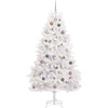 Dirbtinė Sulankstoma Kalėdų Eglutė 210 cm 300 LED Šilta balta