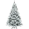 Dirbtinė Sulankstoma Kalėdų Eglutė 240 cm 300 LED Šilta balta