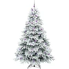 Dirbtinė Sulankstoma Kalėdų Eglutė 240 cm 300 LED Šilta balta