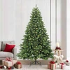 Dirbtinė Sulankstoma Kalėdų Eglutė 240 cm 300 LED Šilta balta