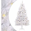 Dirbtinė Sulankstoma Kalėdų Eglutė 270 cm 300 LED Šilta balta