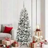 Dirbtinė Kalėdų eglutė su 300 LED s stovu Balta 180 cm