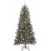 Dirbtinė Kalėdų eglutė Žalia 240 cm PVC, plastikas ir plienas