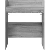 DJ stalas Pilka Sonoma 102 x 45 x 102 cm Apdirbta mediena