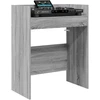DJ stalas Pilka Sonoma 102 x 45 x 102 cm Apdirbta mediena