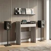 DJ stalas Pilka Sonoma 62 x 45 x 102 cm Apdirbta mediena