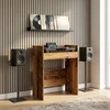 DJ stalas Ąžuolo mediena 102 x 45 x 102 cm Apdirbta mediena