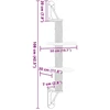 Draskyklė katėms su draskymo stovu, kreminė, 108cm