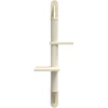 Draskyklė katėms su draskymo stovu, kreminė, 108cm