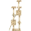 Draskyklė katėms su stovais iš sizalio, 170cm, smėlio sp. pėd.