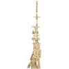 Draskyklė katėms su stovu, 230-250cm, smėlio spalvos