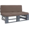 Dvivietė sodo sofa, akacijos medienos masyvas