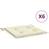 Dvivietė sodo sofa iš palečių, baltos spalvos, mediena
