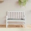 Dvivietė sodo sofa iš palečių, medaus rudos spalvos, mediena