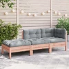 Dvivietė sodo sofa su pagalvėlėmis ir pakoja