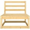 Dvivietė sodo sofa su pagalvėlėmis ir staliuku, pilkos spalvos