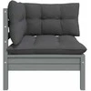 Dvivietė sodo sofa su pagalvėlėmis, smėlio spalvos, poliratanas