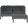 Dvivietė sodo sofa su pagalvėlėmis, smėlio spalvos, poliratanas