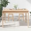 Dvivietė sodo sofa su pakoja, impregnuota pušies mediena