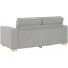 Dvivietė sofa, debesų pilka, 180x78x84 cm, audinys