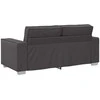 Dvivietė sofa Pilka 180 cm Dirbtinė oda